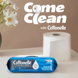 Cottonelle Ultra Clean Toilet Paper, 12 Mega Rolls - Thumbnail 5