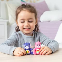 Care Bears Micro Plush - Laugh-a-lot Bear - Thumbnail 4