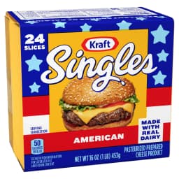 Kraft Singles American Slices, 24 Count Pack - Thumbnail 10