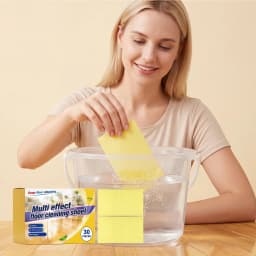 Multi-Effect Floor Cleaning Sheets, Streak-Free Long Fresh Household Floor Cleaner for Hardwood Tile Vinyl Flooring - Thumbnail 8