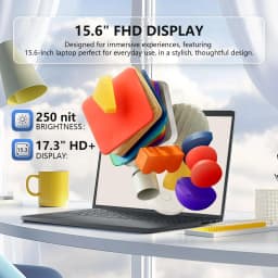 Dell Inspiron 3535 Touchscreen Laptop - with 2024 Office Lifetime & External DVD Drive - Thumbnail 3