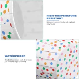 Greenadscape Paper Treat Cups Multi Color For Ice Cream Shops Large Events 100Pcs 2.55X2.55X1.38in - Thumbnail 6
