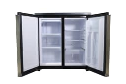 Arctic Chef 5.5 Cu. ft. Side-by-Side 2 Door Refrigerator/Freezer, Stainless Steel - Thumbnail 6
