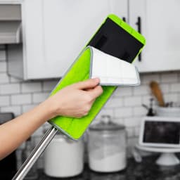 (6 pack) Libman Rinse 'N Wring Microfiber Mop Refill Pad for Hardwood and Tile Floors - Thumbnail 5