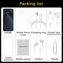 Global Version Unlocked Android Phones, Chycet 6.52" Incell Screen ， Cell Phones 4G Dual Sim Smartphone , 3GB + 64GB ,13MP + 5MP Camera , Mobile Phones,T-Mobile ，Spark 10 Pro - Thumbnail 22