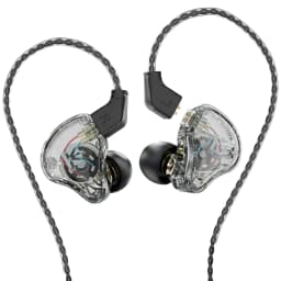 KBEAR KS1 in Ear Monitor Bass Earbuds Wired Earbuds,Clear Sound Stereo Headphones, Vocals Forwards High Resolution Noise Canceling Earphones,Dual - Thumbnail 10