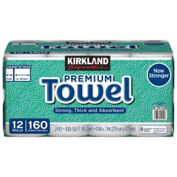 Kirkland Signature Create-a-Size Paper Towels 2-Ply 160 Sheets 12-count - Thumbnail 2