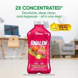 Pinalen 2X Max Aromas Household All Purpose Cleaner - Floral Delight Scent, 56 fl oz Size Bottle - Thumbnail 3