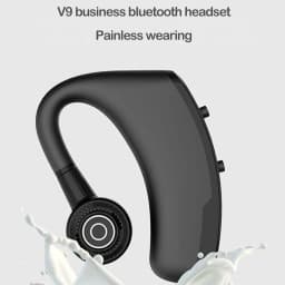 KNACK- Bluetooth 5.0 Headset Wireless Noise Cancelling Headphone Driving Trucker Earbud - Thumbnail 2