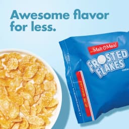 Malt-O-Meal Frosted Flakes Breakfast Cereal, Bulk Bagged for Families, 37 oz Bag - Thumbnail 3
