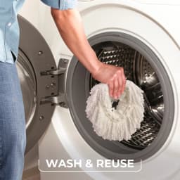 O-Cedar EasyWring™ Machine Washable Microfiber Spin Mop Head Replacement - Thumbnail 6