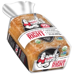 Dave's Killer Bread White Bread Done Right Organic Bread Loaf, Organic White Bread, 24 oz, Shelf-Stable (24 ounce) - Thumbnail 8