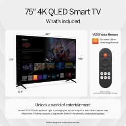 VIZIO 75" Class Quantum 4K QLED HDR Smart TV (VQD75R-10) - Thumbnail 3