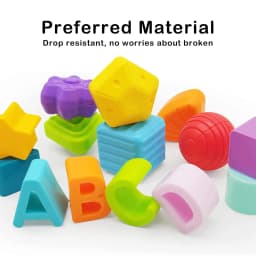 Toddler Montessori Toy for 1 Year Old, Upgrade Shape Sorter Toys and Developmental Sensory Toys 12-24 Months for Boys Girls Gifts, Preschool Learning - Thumbnail 3