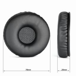 RHEA- 1Pair Flexible Pu Leather Ear Pads Cushion Covers For Sony Wh-Xb700 Headphone F - Thumbnail 4