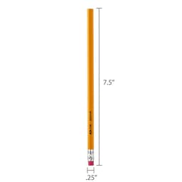 Pen+Gear #2 HB Unsharpened Wood Pencils, Yellow, 24 Count - Thumbnail 6