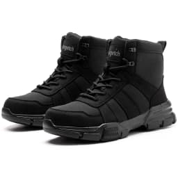 Sogetch Steel Toe Boots for Men Women Comfortable Lightweight Work Boots Indestructible Safety Shoes - Thumbnail 6