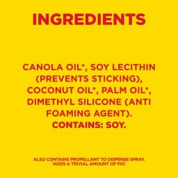 PAM Original Non-Stick Cooking Spray, Canola Oil Blend, Great for Air Fryer, Baking & Grilling, 8 oz - Thumbnail 6