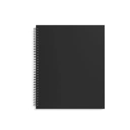 Staples TRU RED Large Soft Cover Ruled Notebook Black 3/Pack TR54984VS - Thumbnail 4