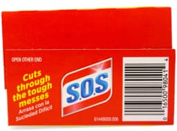 Clorox S.O.S. Steel Wool Soap Pads Reusable With Anti-Rust Protection 4 Ct 4 Pk - Thumbnail 4