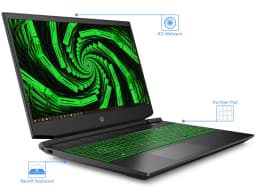 HP Pavilion 15 Gaming Notebook, 15.6" IPS FHD Display, AMD Ryzen 7 4800H Upto 4.2GHz, 12GB RAM, 2TB NVMe SSD - Thumbnail 4