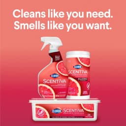 Clorox Scentiva Disinfecting Multi-Surface Cleaner Spray, Grapefruit & Orange Blossom, 32 fl oz - Thumbnail 7
