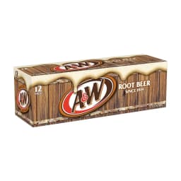 A&W Root Beer Soda Pop, 12 fl oz, 12 Pack Cans - Thumbnail 9