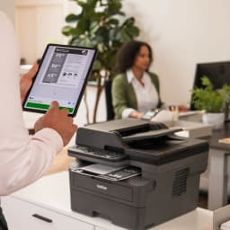 Brother Wireless MFC-L2760DW Compact Monochrome All-in-One Laser Printer with Copy, Scan and Fax, Duplex and Mobile Printing - Thumbnail 11