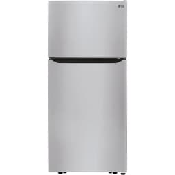 LG LTCS20020S 30" Wide 20.2 Cu. Ft. Energy Star Rated Top Freezer Refrigerator - Stainless Steel NEW - Thumbnail 1