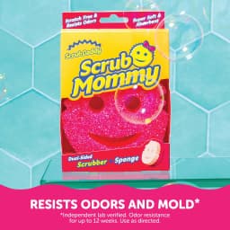Scrub Daddy Scrub Mommy Dual-Sided Scratch-Free Dish Scrubber Sponge, Kitchen & Bath Cleaning Supplies. Scrubbies & Esponjas De Fregar - Thumbnail 17