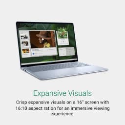 Dell Inspiron 16 Laptop 5640 16-inch FHD+ Touch Intel Core i5-1334U 32GB RAM 1TB NVMe SSD Ice Blue - Thumbnail 11