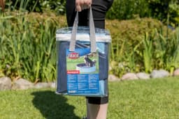 TRIXIE 63" Outdoor Splash Pool for Dogs, Foldable Playpen, Bathtub, Blue, XX-Large - Thumbnail 4