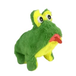 BAELLERT Electric Plush Frog Toy with Sound Movable Tongue Interactive Walking Animal Plushie Musical Stuffed Doll Kids Boys Girls Birthday Gift - Thumbnail 1