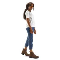 Bocca Women's Dark Brown Chelsea Boots Chunky Heel Ankle Booties Size 9 - Thumbnail 5
