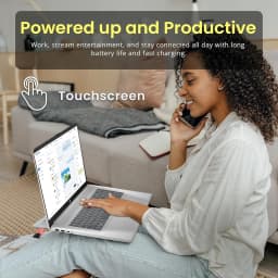 HP 17 Touchscreen AI Laptop, Intel 12-Core Ultra7 255U, 17.3" HD+ Anti-Glare, Fingerprint, 64GB DDR5 RAM, 1TB SSD - Thumbnail 9