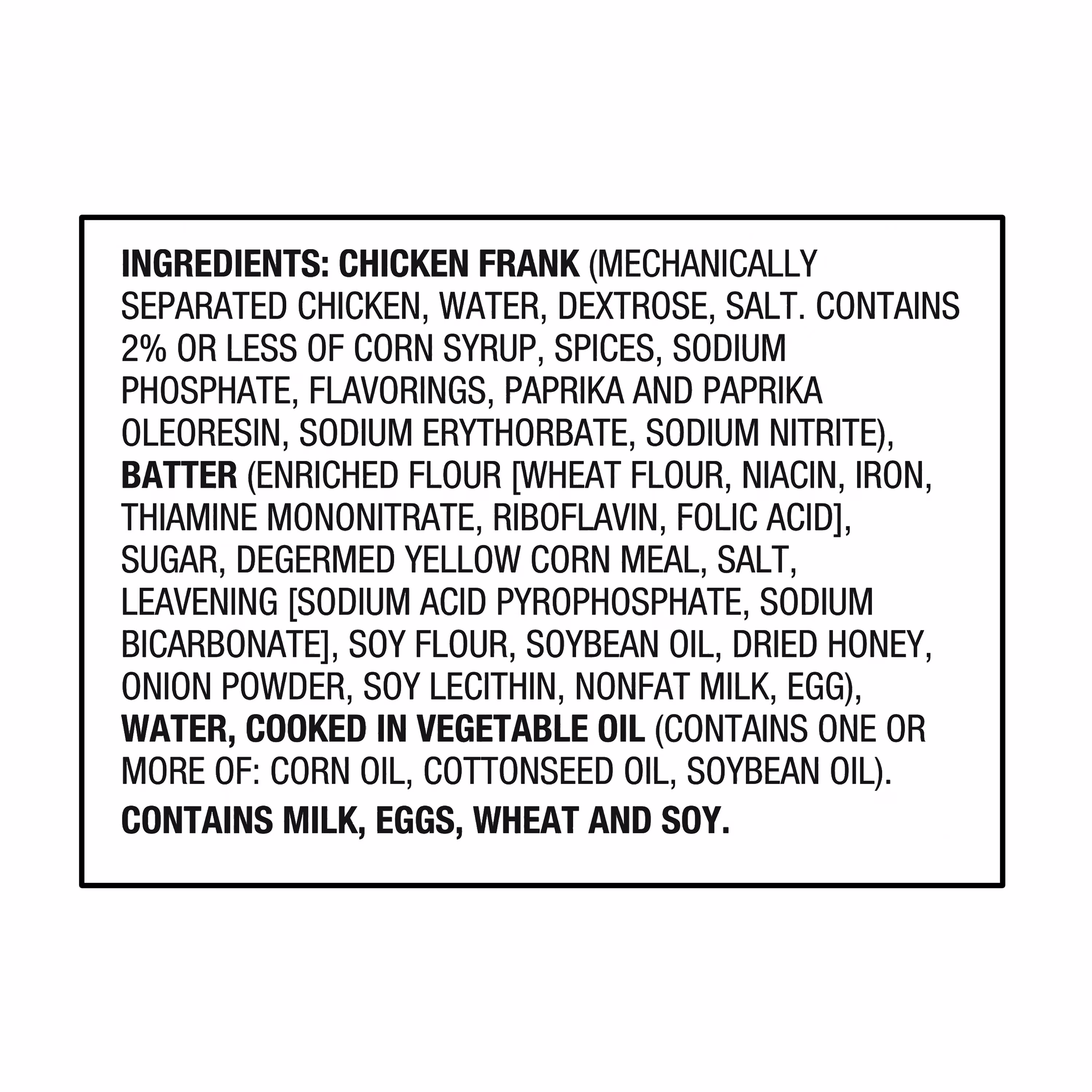 Great Value Frozen Appetizers Classic Corn Dogs, 16 oz, 6 Count (Frozen). Contains Wheat, Milk, Eggs and Soy - Thumbnail 4