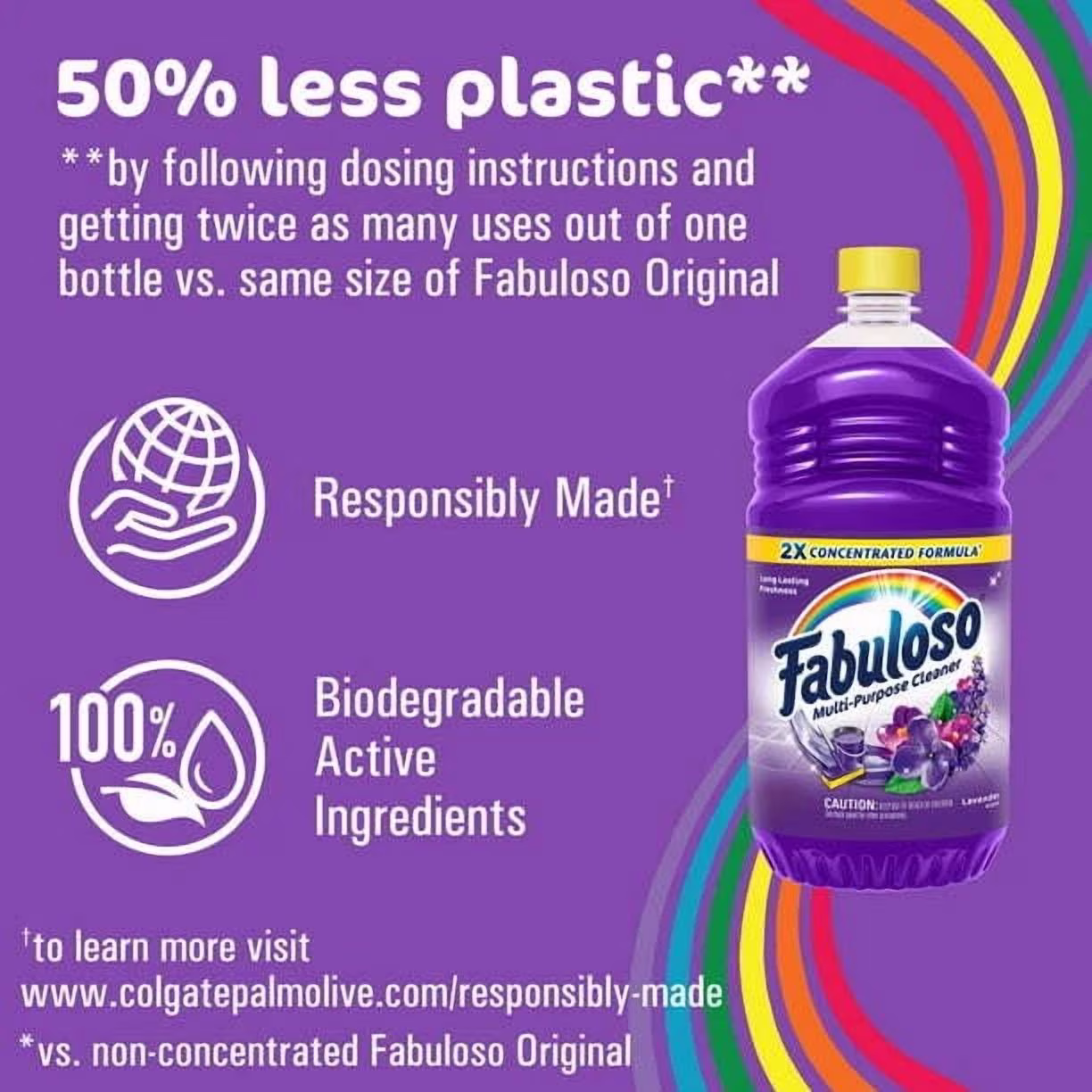 Fabuloso Multi-Surface Floor Cleaner, Lavender Scent, 16.9 Fl Oz - Thumbnail 5
