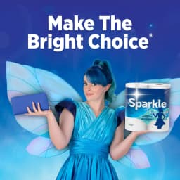 Sparkle Pick-a-Size Paper Towels, Limited Edition Summer Design, 2 Double Roll - Thumbnail 5
