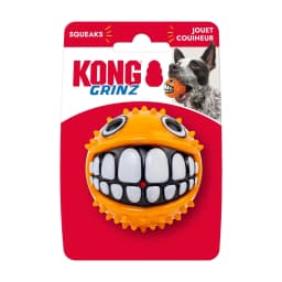 KONG® Grinz Puffer Fish Ball Dog Toy, Medium - Thumbnail 7