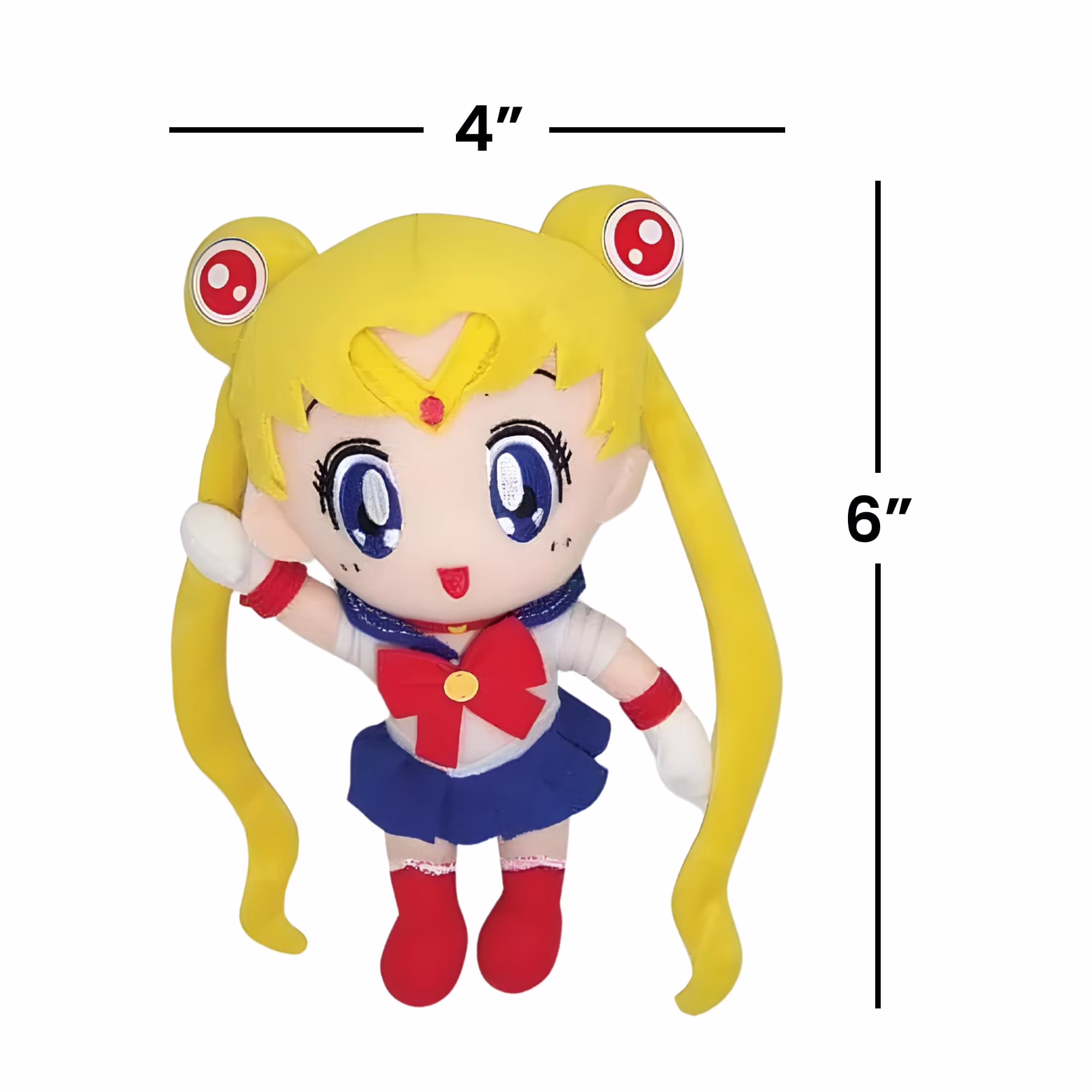 Sailor Moon Sailor Moon 6" Plush Doll - Thumbnail 2