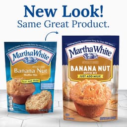 Martha White Banana Nut Muffin Mix, 7.6 oz Bag - Thumbnail 2