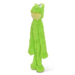 Multipet Swingin' Slevin Frog, Plush Dog Toy, Green, 5 Squeakers, 21 inches - Thumbnail 7