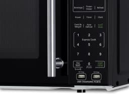 Summit Appliance MRF1087BA Microwave & Refrigerator-Freezer Combination with Allocator - RHD, Black - Thumbnail 4