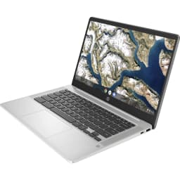 HP Chromebook 14" HD Laptop, Intel Celeron N4000, 4 GB RAM, 32 GB eMMC, Chrome OS, Mineral silver, 14a-na0030nr - Thumbnail 2