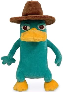 Disney Agent P Plush Phineas and Ferb Small New with Tag - Thumbnail 1