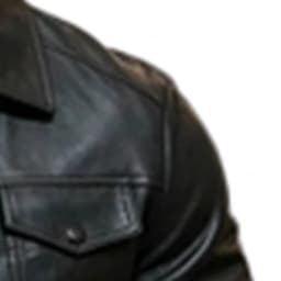 LEKWK Motorcycle Jacket for Men Faux Leather Full Zip up Biker Coat Classic Collared Outerwear with Flap Chest Pockets Windproof Apparel for Fall Winter Streetwear Black XL - Thumbnail 5