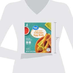 Great Value White Meat Chicken Egg Rolls, 10.8 oz, 4 Count - Thumbnail 7