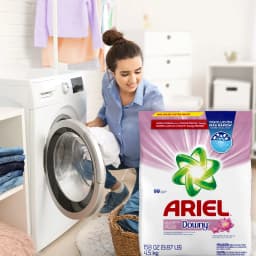 Ariel Laundry Detergent Powder With a Touch of Downy Freshness, 158 oz, 99 Loads - Thumbnail 4