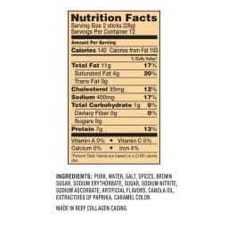 Cattleman's Cut Double Smoked Smoked Sausages 12oz Shelf-Stable Resealable Bag - Thumbnail 4
