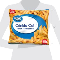 Great Value Crinkle Cut French Fried Potatoes, 32 oz Bag (Frozen) - Thumbnail 5